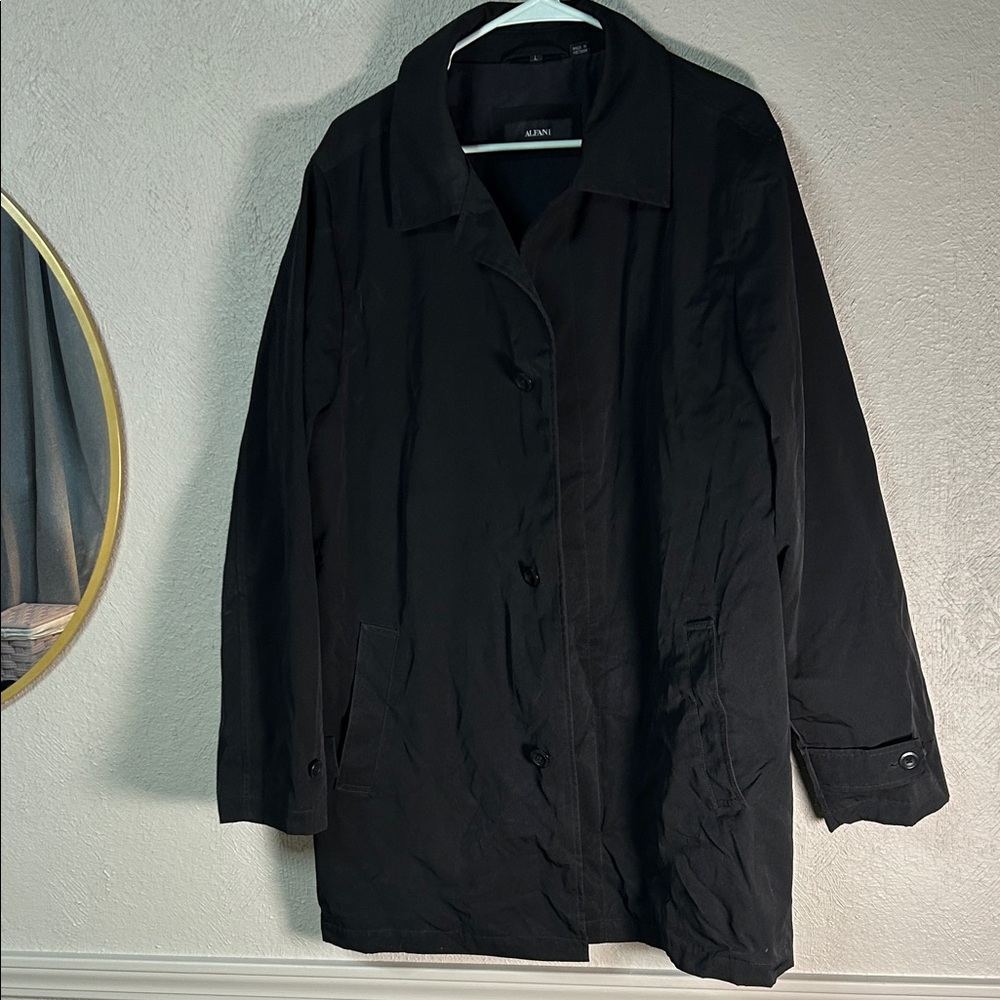 Alfani Women's Black Trench Coat